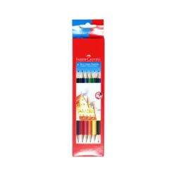 FABER-CASTELL 6 BI-COLOUR PENCILS